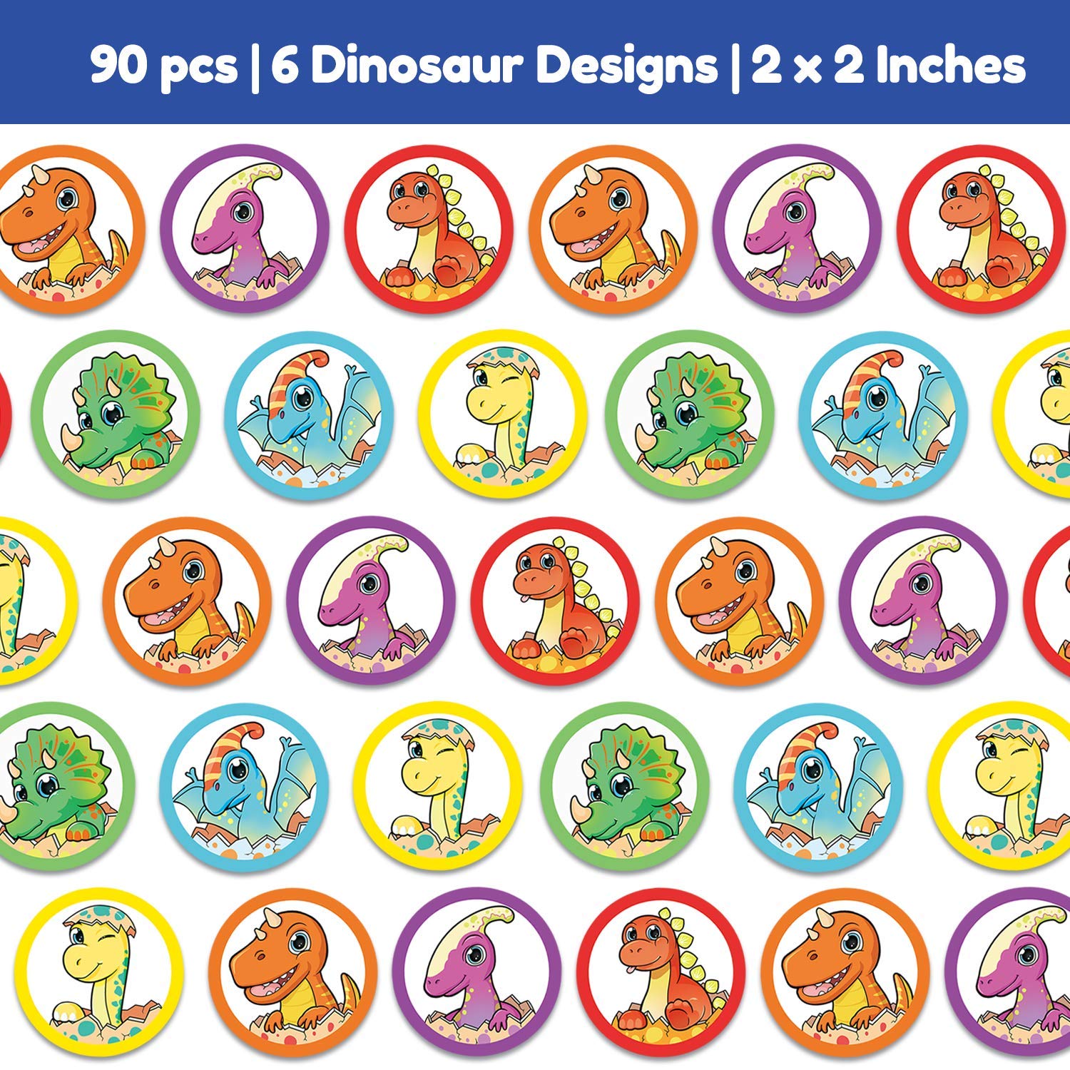 90 Pack Toilet Targets for Boys, Potty Training Flushable Dinosaur