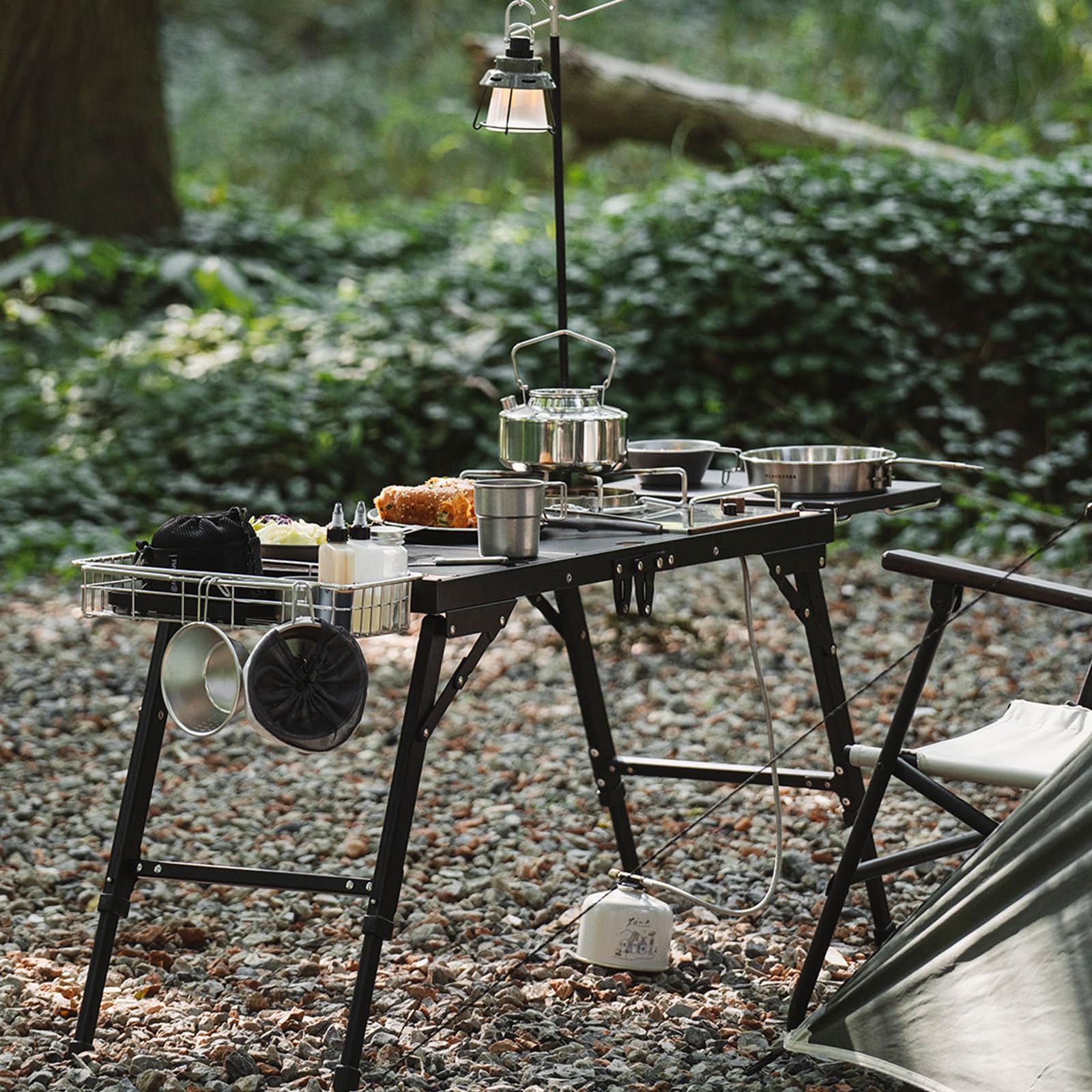 Amazon.co.jp: BLACKDEER 半分に折る昇降 igt テーブル、40/50cm 2段階