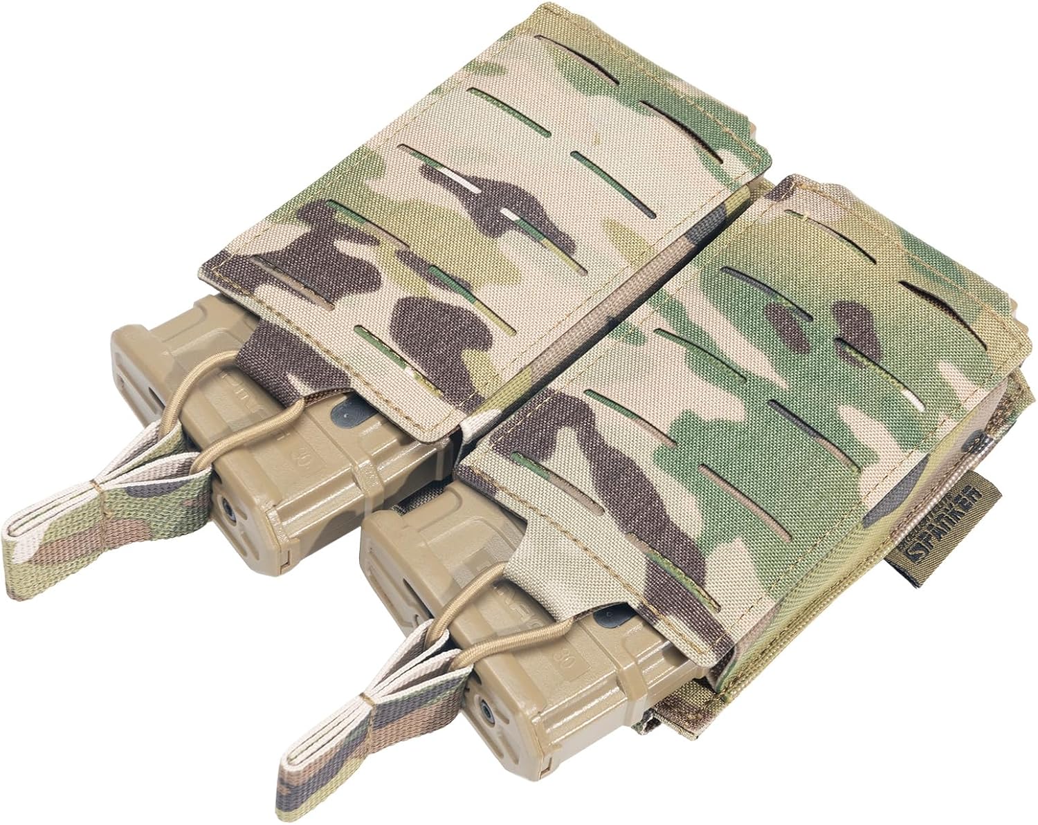 EXCELLENT ELITE SPANKER Tactical Mag Pouch Open-Top Single/Double/Triple Molle Magazine Pouch for Magazines M4 M16 AR-15 5.56