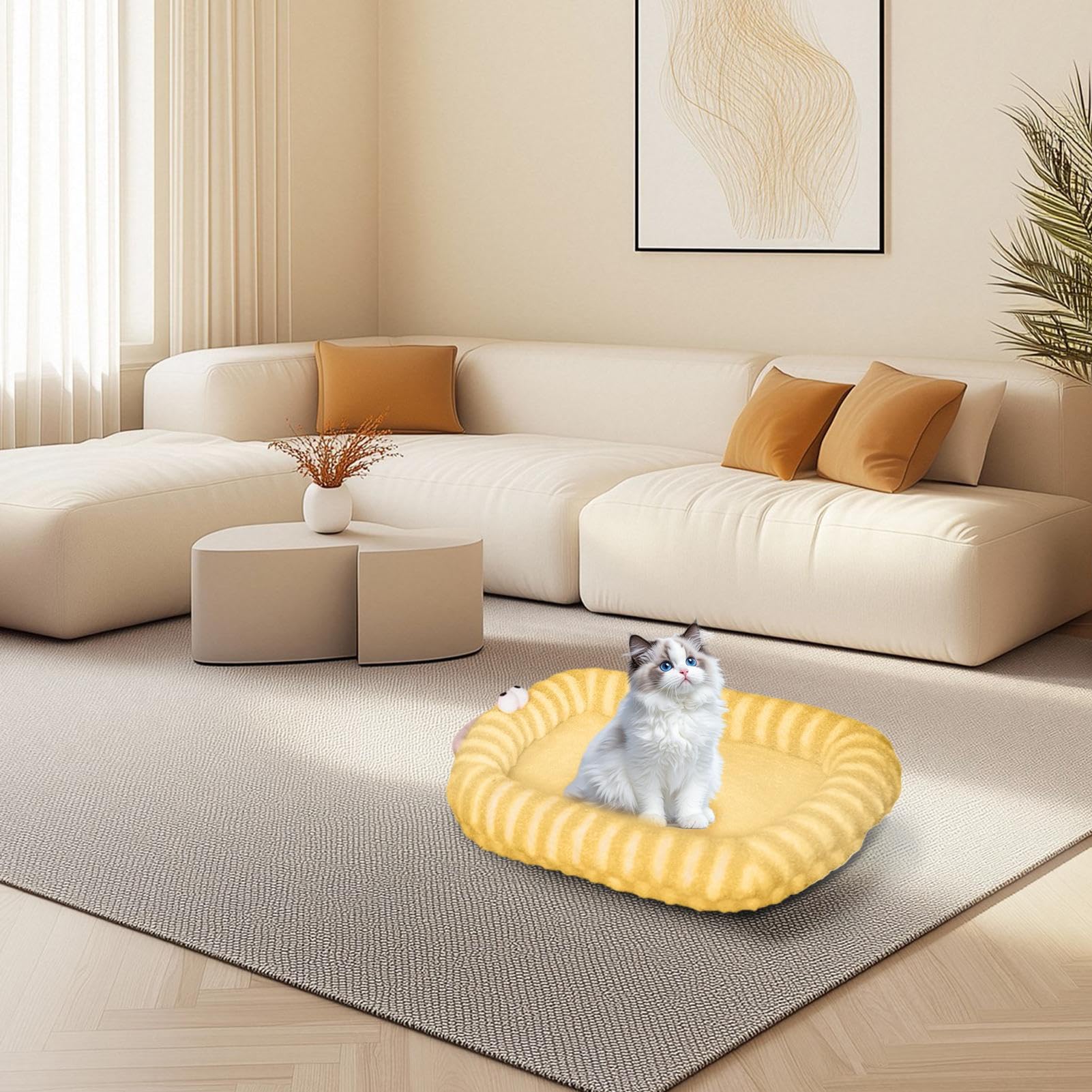 Camitas para Gatos Sofá Cálido para Gatos Y Cama para Cachorros