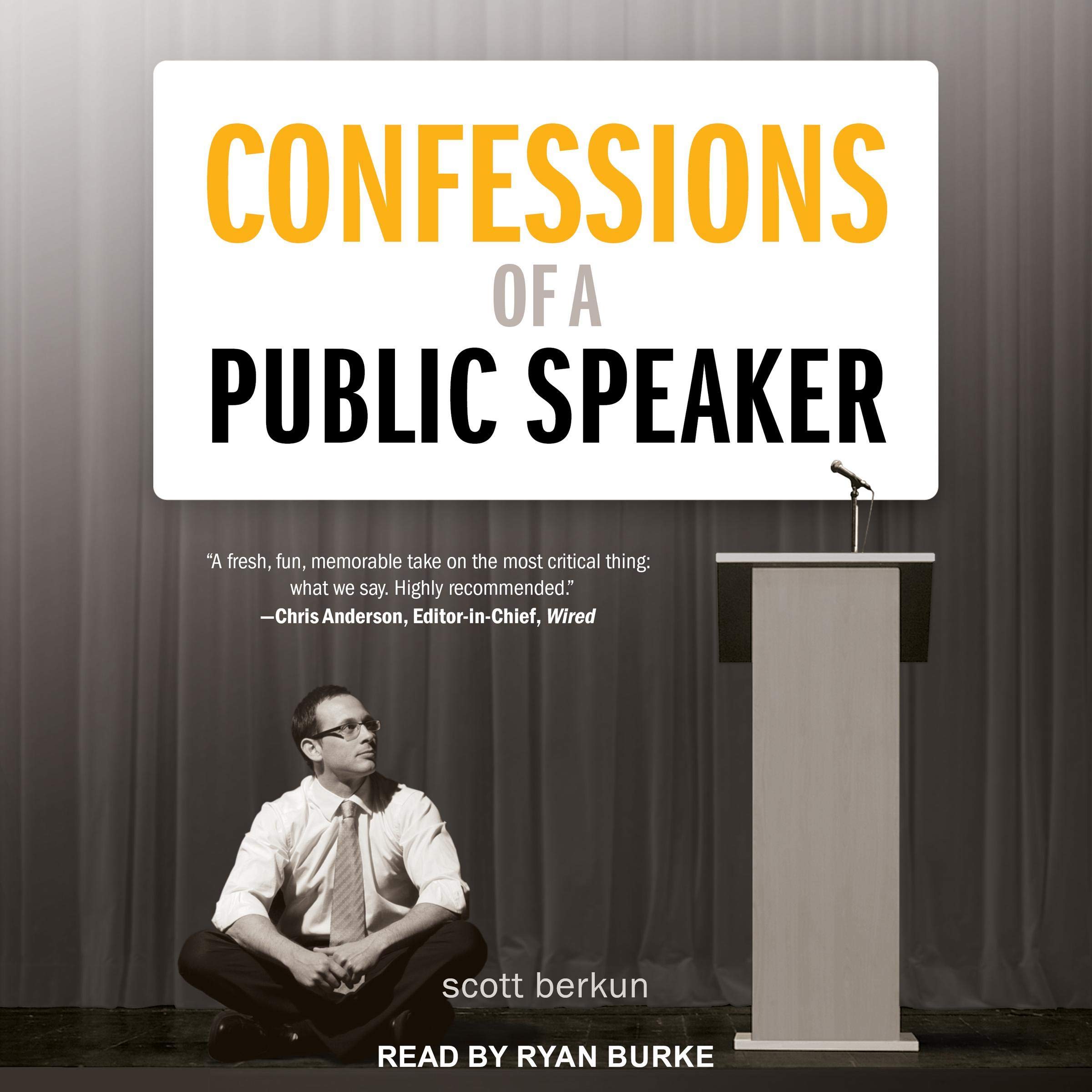 Cover art for Confessions of a Public Speaker