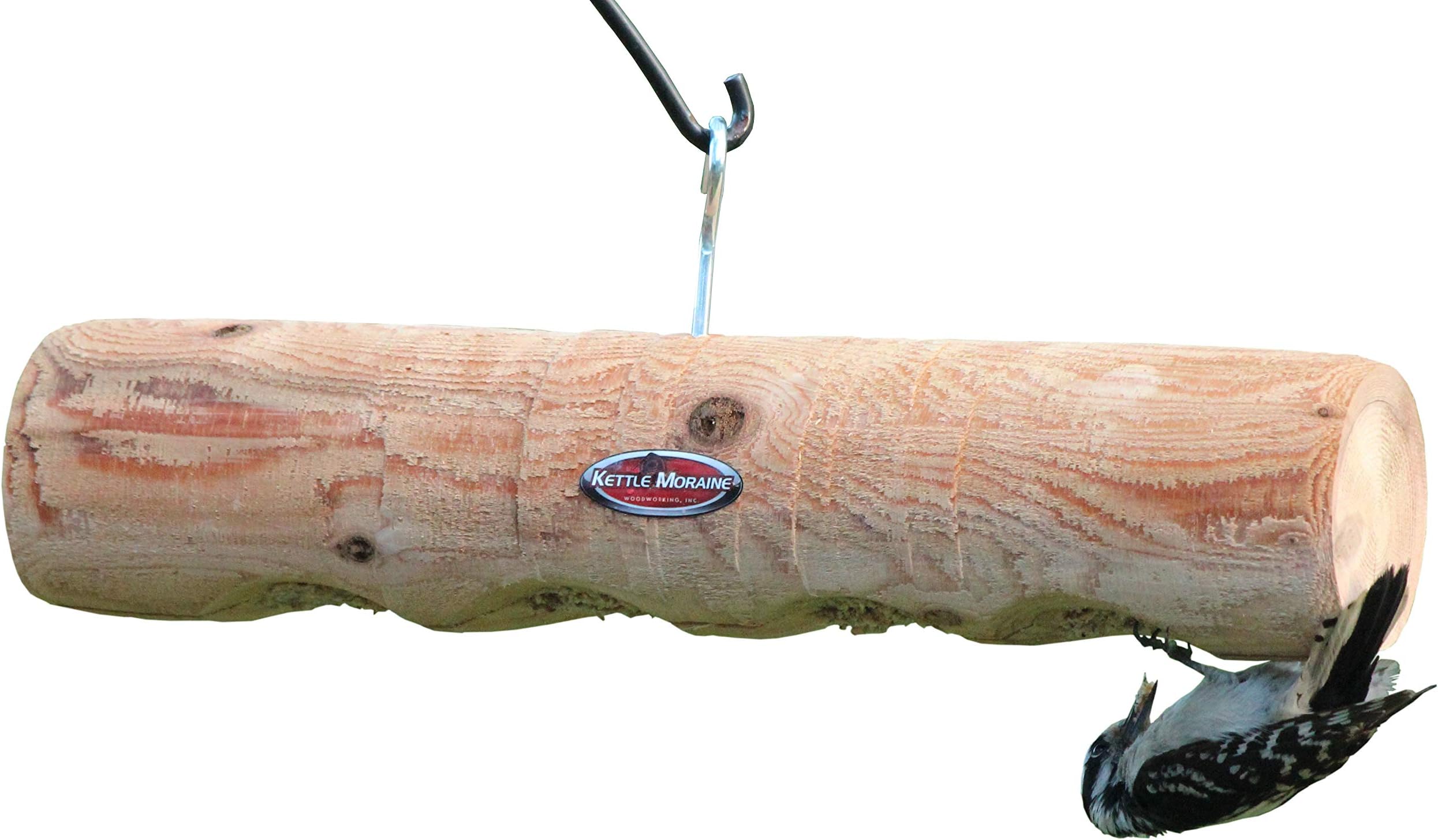 Amazon.com : Kettle Moraine Cedar Upside Down Clinger Suet Plug Log