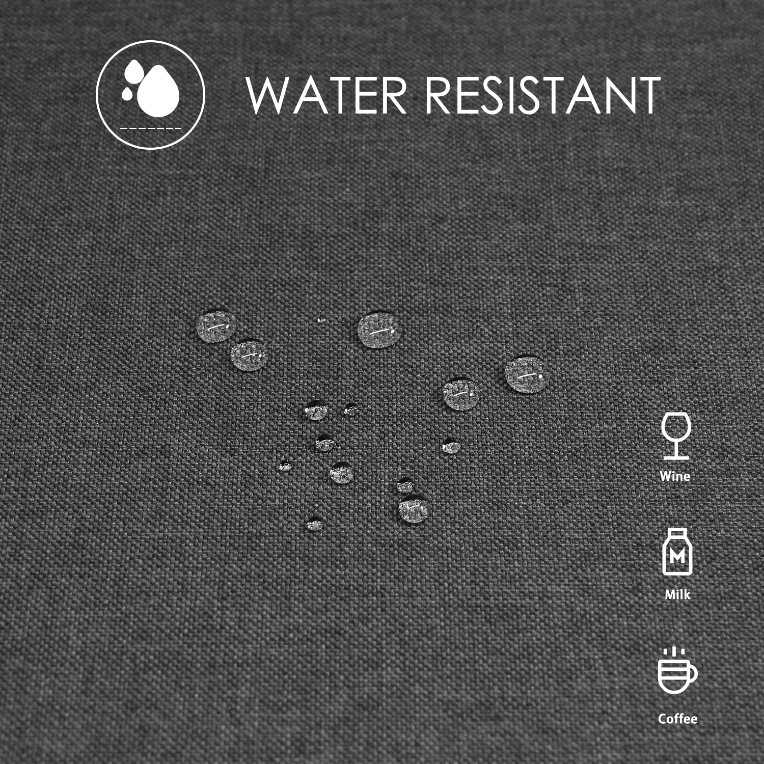 BALCONY & FALCON Table Cloth, Wipe Clean Tablecloth Rectangular, Waterproof, Machine Washable - Image 4