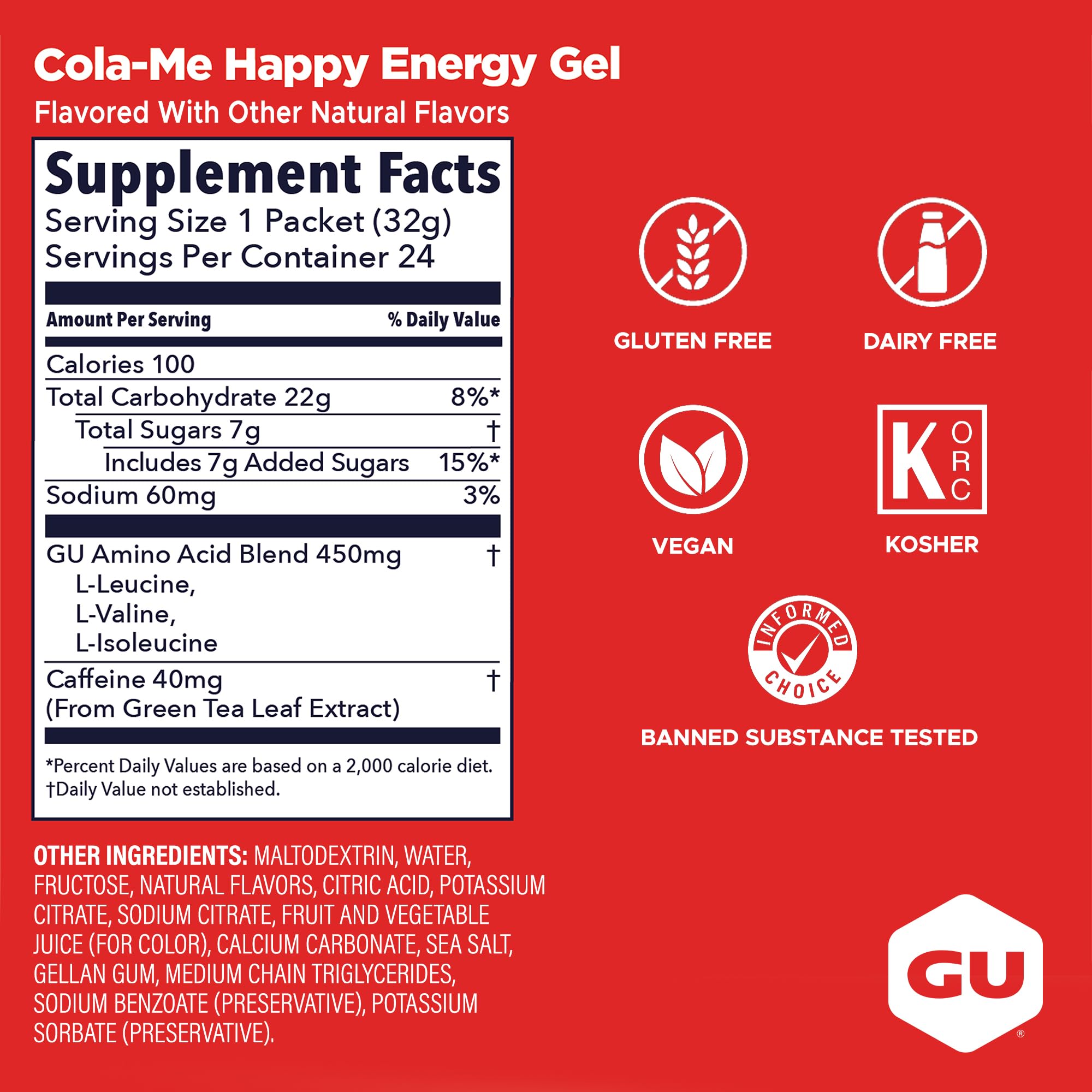 Amazon.com: GU Energy Original Sports Nutrition Energy Gel, Vegan