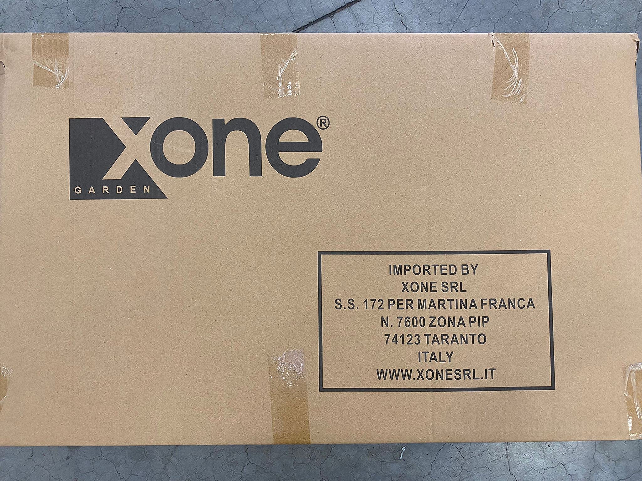 XONE Coppia POLTRONE Regista 56x47x78CM in Alluminio e 600D PVC | Sedie Regista con braccioli Foderati - 2 Pezzi - Colore Blu Leggera e maneggevole