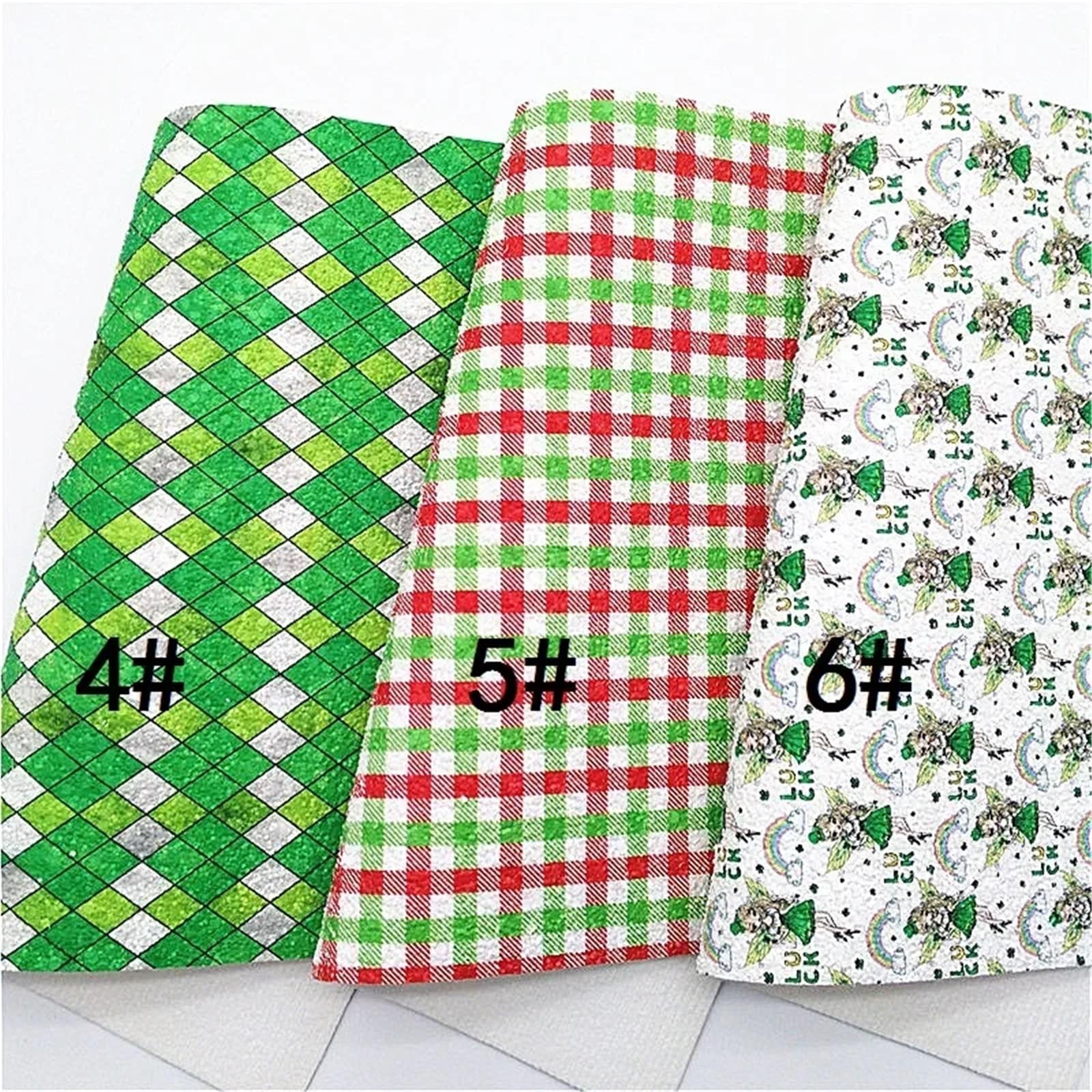 Tessuto in finto vinile glitterato in PVC con supporto in feltro