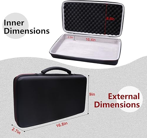 Miniatura 6 de LTGEM - Funda rígida para M-Audio Oxygen Pro Mini - Controlador de teclado MIDI USB de 32 teclas