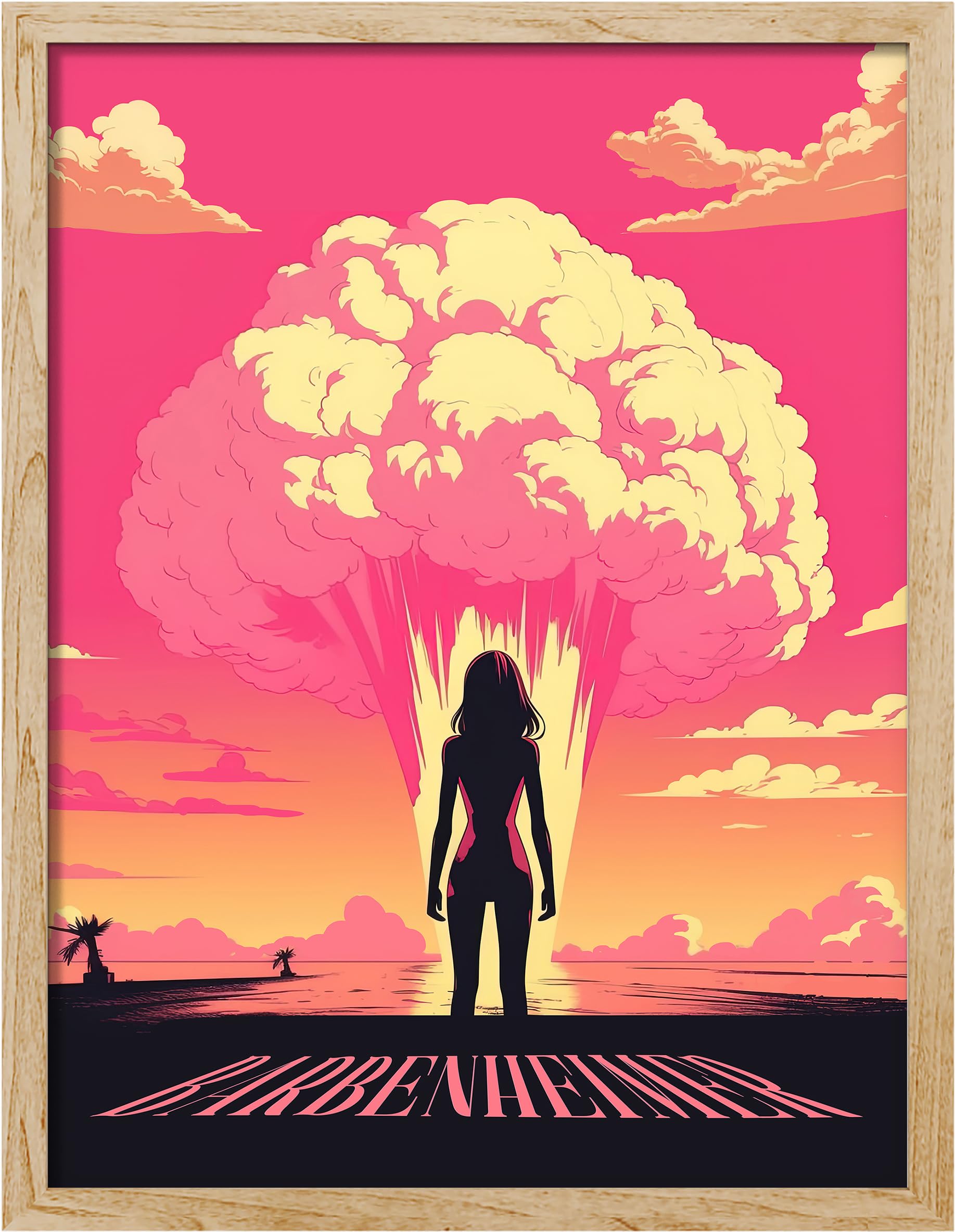 Amazon.com: SIGNWIN Poster Nuclear Bomb Barbenheimer Desert