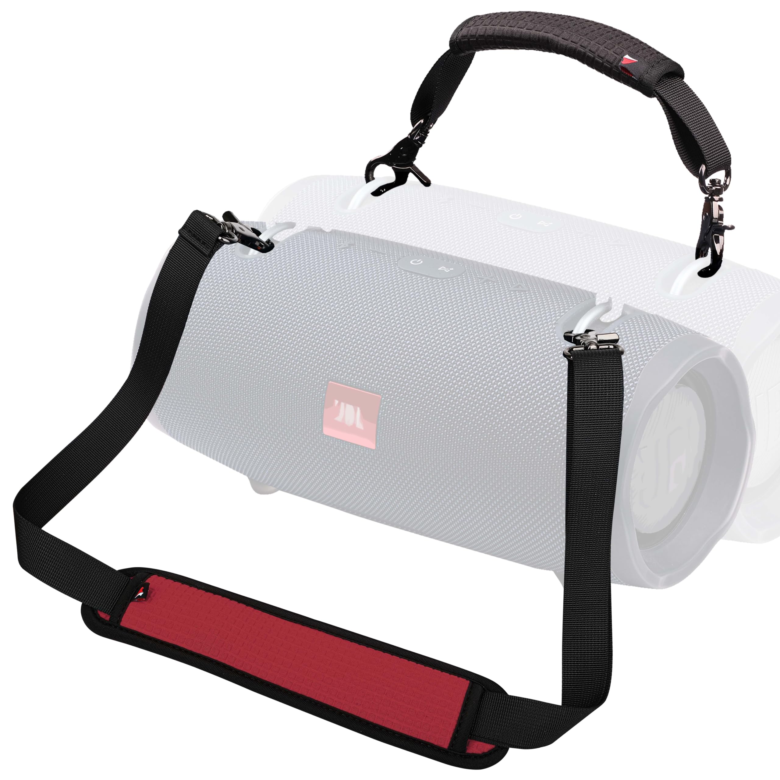 QIANHAI 2PACK Speaker Handle Strap& Shoulder Belt Replacement Accessories Stronger Adjustable Compatible with JBL-Protable-Speaker (1HandleStrap+