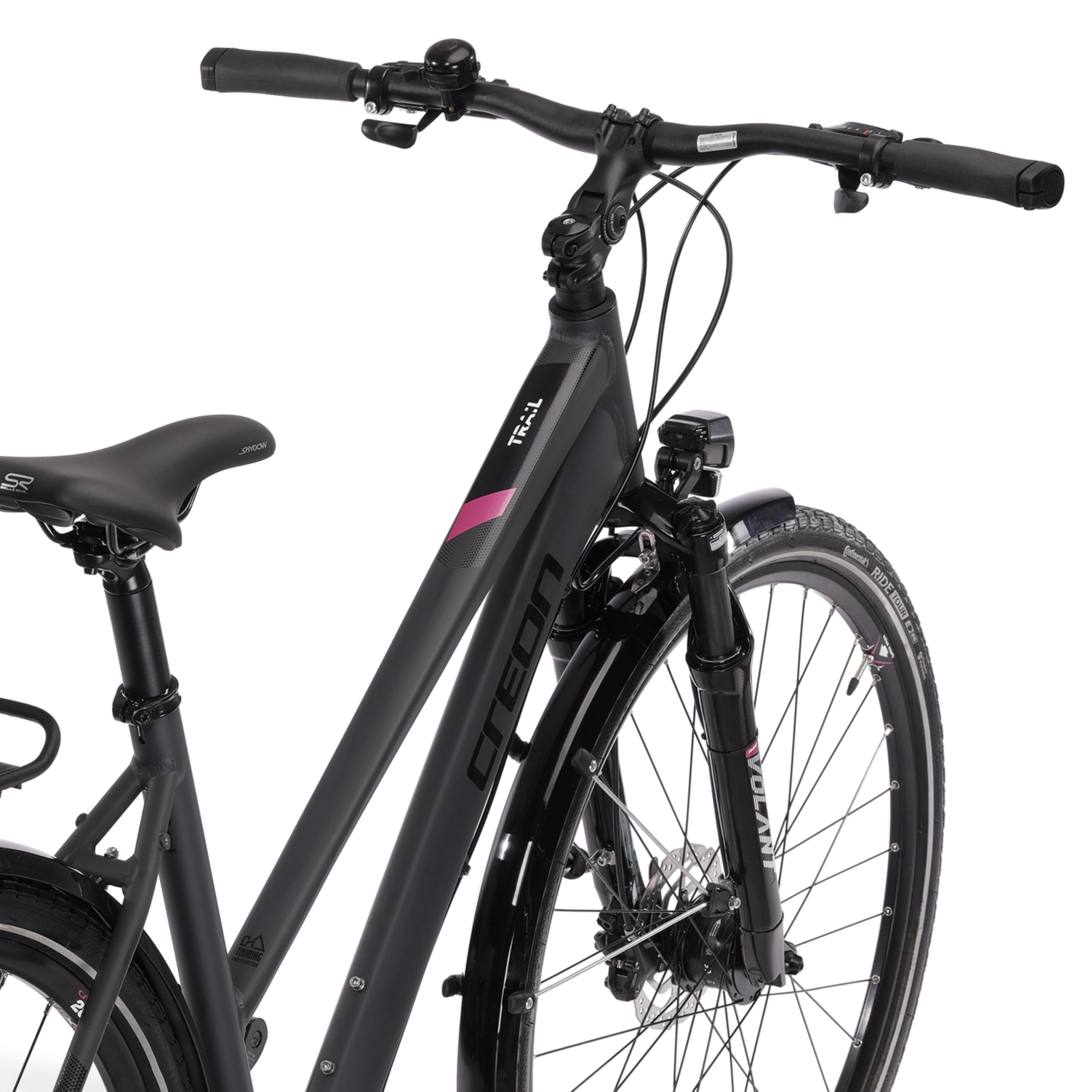 Airtracks 28 Zoll Damen Trekking Fahrrad Trail 4.0 Lady Trekkingrad 24 x Gang Shimano ACERA RD-M360 SGSL - Rahmenhöhen 45cm, 50cm, 55cm - Modell 2026