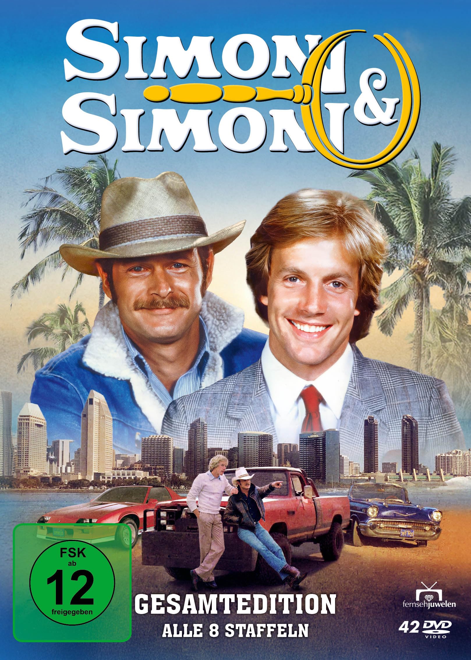 Simon & Simon - Die komplette restaurierte Serie (Staffeln 1-8 / Gesamtedition)
