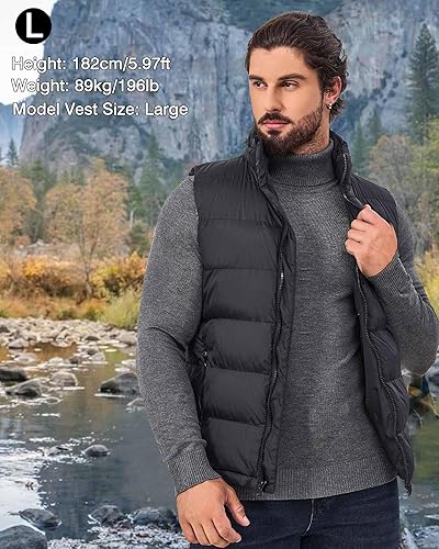 Miniatura 2 de Coldbling Heated Vest for Men Women with 7.4V Battery Pack, 6 Heating Zones Unisex Heat Vest, Lightweight Warm Winter Vest