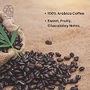 Sattvic Foods 100% Arabica Coffee Beans (200 g) | Medium Dark Roast, Single Origin Karnataka Coffee | Rich in Antioxidants and Low in Calories | Grind, Brew and Savour gallery image