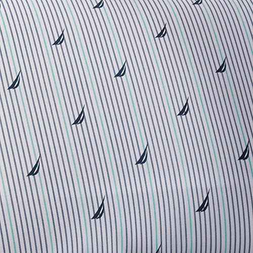 Miniatura 2 de Nautica - Colección de percal - Juego de sábanas - 100 algodón crujiente y fresco ligero y absorbente de la humedad completo Audley