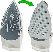 TronicXL La semelle en téflon protège le linge par exemple pour Philips Bosch Siemens AEG Rowenta Braun Tefal Severin Fer à repasser Accessoires Pied coulissante Housse de protection de rechange