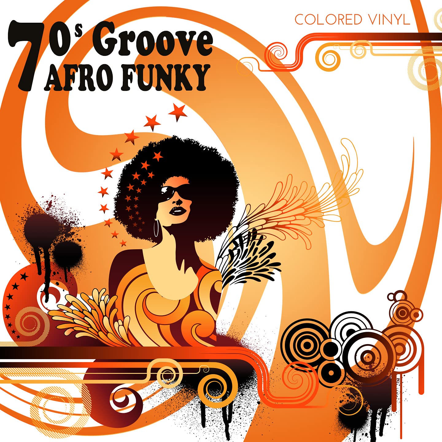 70s Groove: Afro Funky de color Naranja - Lamont Dozier, Candido, Claudia Barry, Música y Grandes Éxitos de los 70s