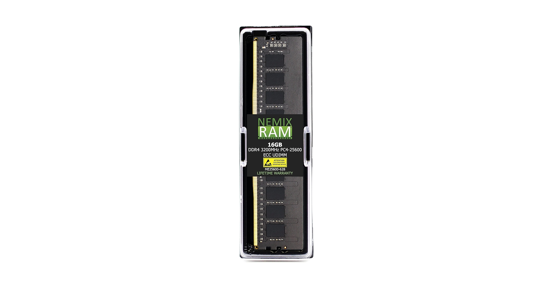 NEMIX RAM 16GB (1X16GB) DDR4 3200MHZ PC4-25600 2Rx8 1.2V