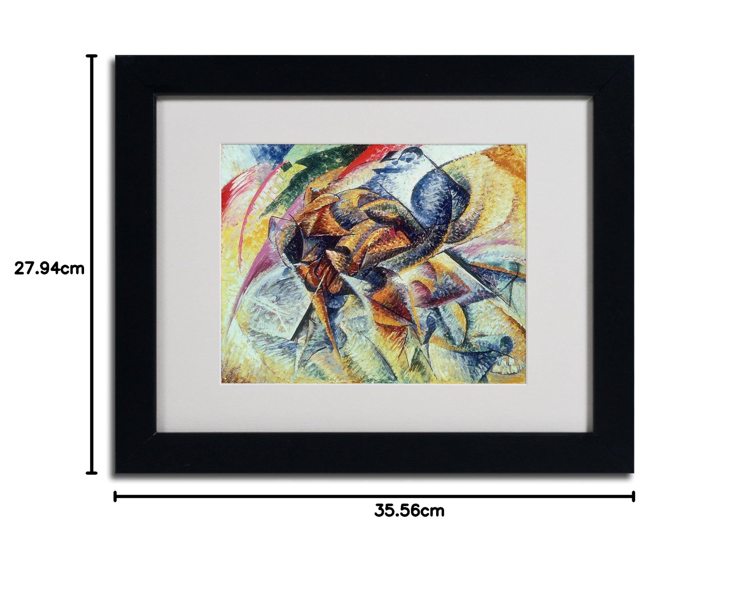 Amazon｜Trademark Fine Art Dynamism of a Cyclist 1913 アートワーク