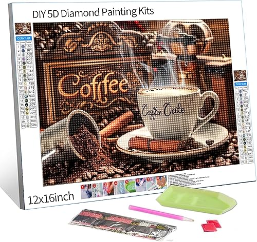 Miniatura 7 de Pintura abstracta de galaxia, planeta, diamantes, nórdicos, bohemio, obra de arte, escena del universo, arte de pared 5D, bricolaje, cristal de