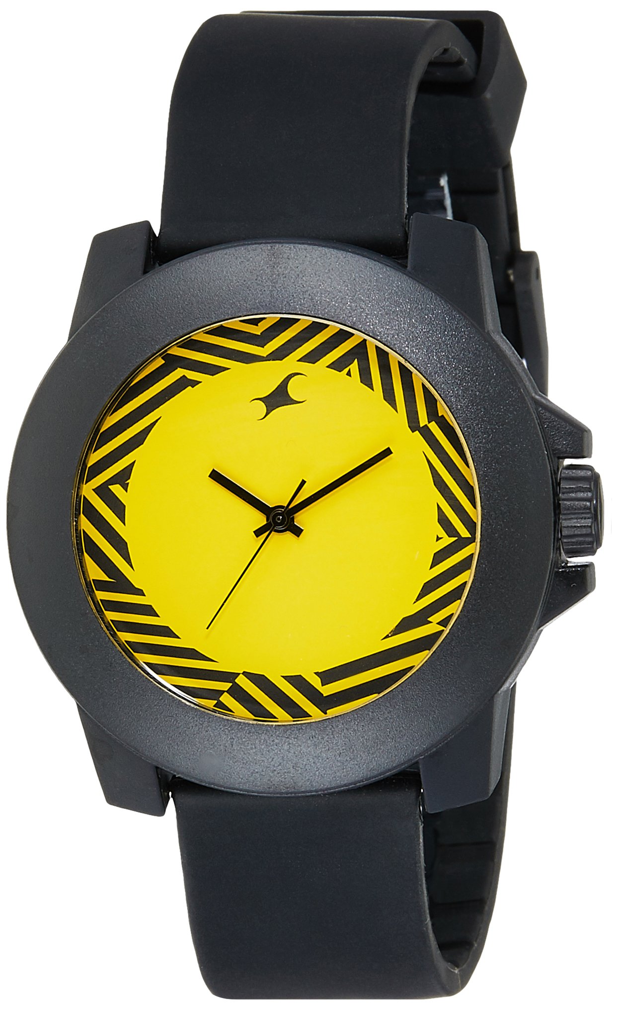 Fastrack Quartz Analog Yellow Dial Plastic Strap Watch for Unisex-NS38021PP07 (B072351R32) Amazon Price History, Amazon Price Tracker