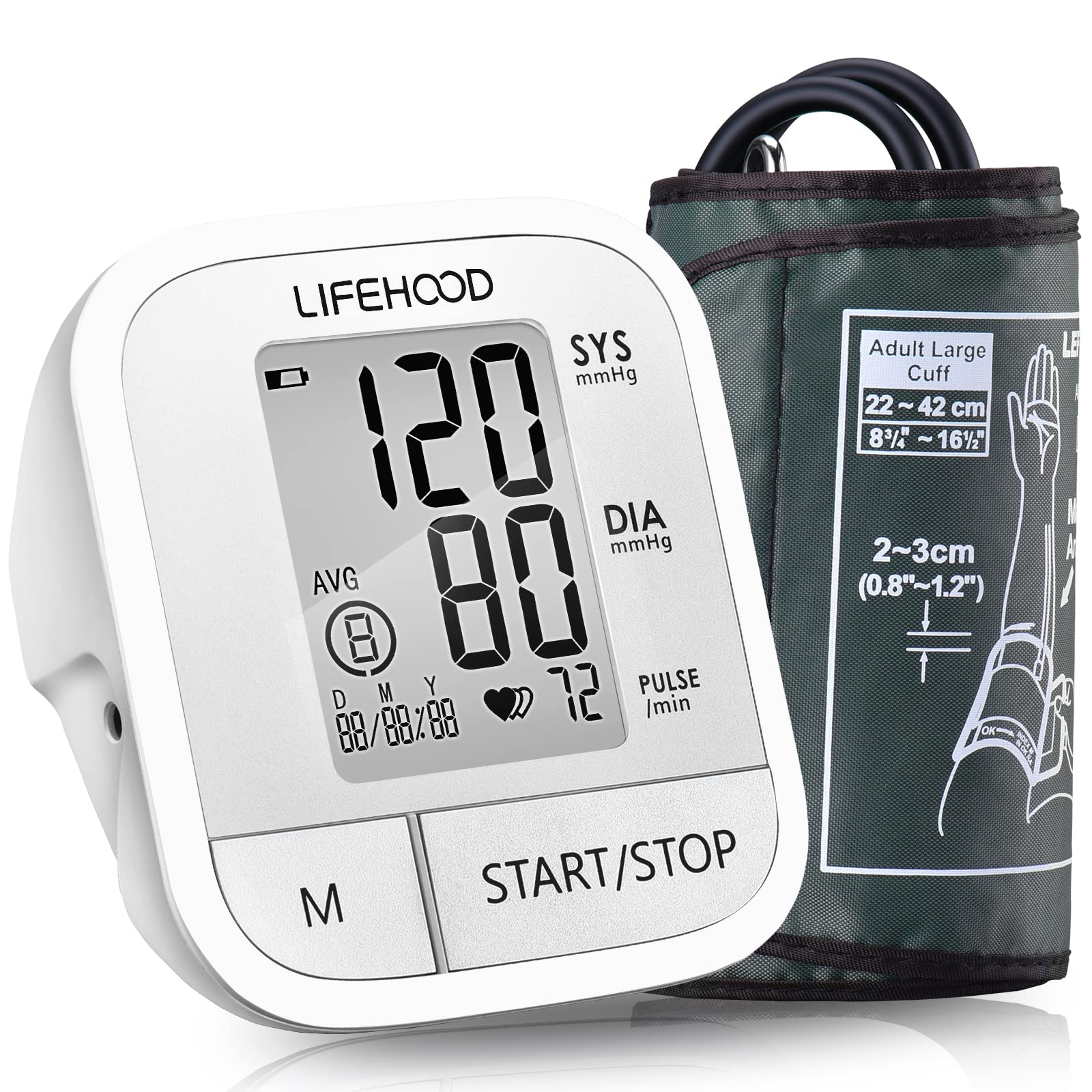 Buy Blood Pressure Monitor Automatic Upper Arm Blood Pressure Cuffs