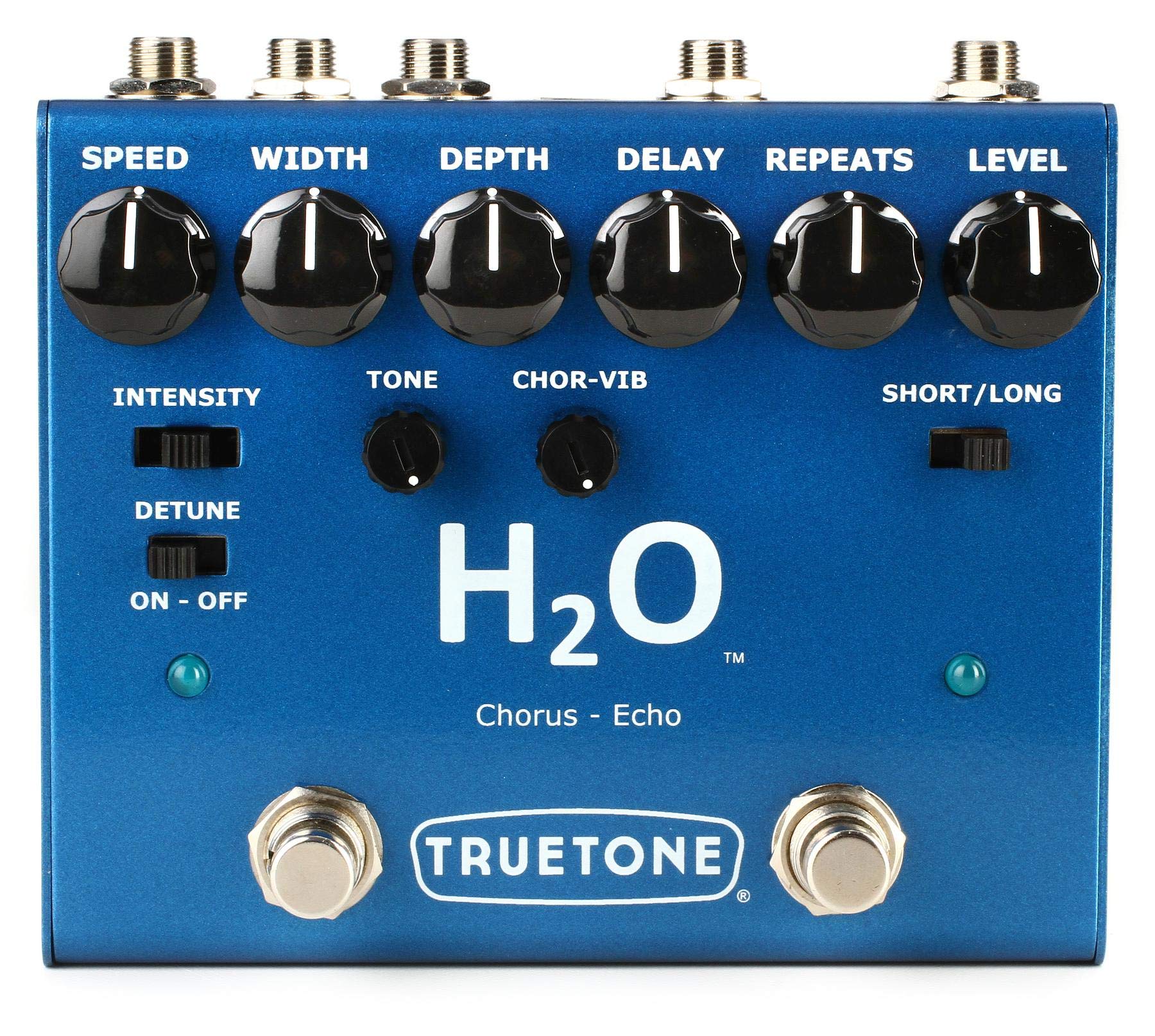 Vrsual Sound H2O Delay Chorus 箱 取説 付き Amazon | TRUETONE コーラス and ディレイ H2O CHORUS&ECHO | コーラス