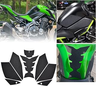 Motorcycle Gas Tank Protector, Tank Pad Sticker, Tank Cap, Fuel Cap Decal Compatible with Z900 Z 900 Z-900 Accessories 2017 2018 2019 2020 2021 2022 2023 2024