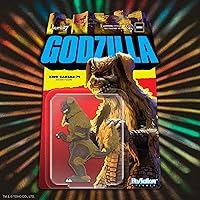 Vista 6 de Super7 Toho Godzilla Rey César '74 - Figura de acción de Godzilla de Toho de 3.75" Figura de acción clásica de película de Godzilla, coleccionables