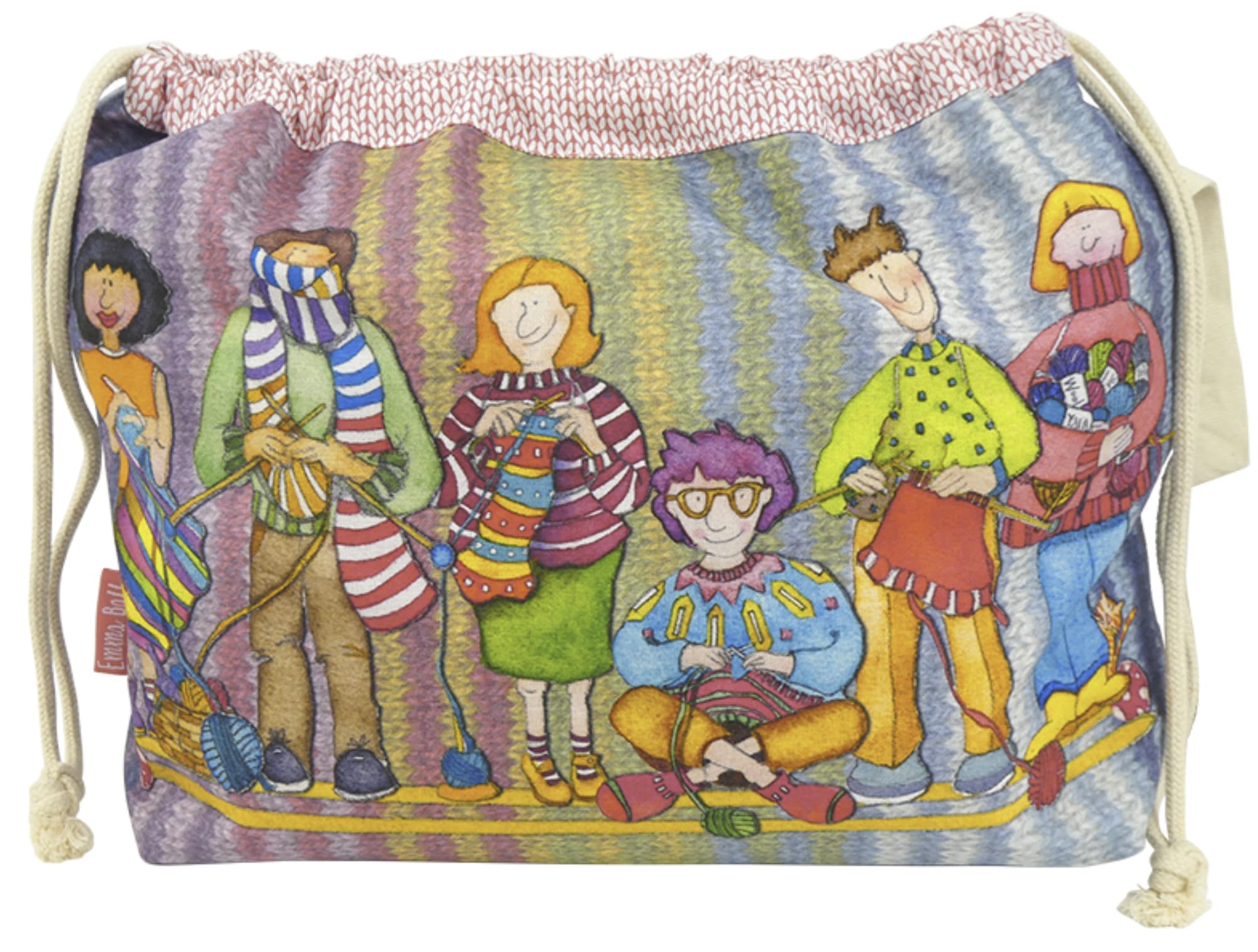 Emma Ball Drawstring Bag - The Yarn Club Knitters