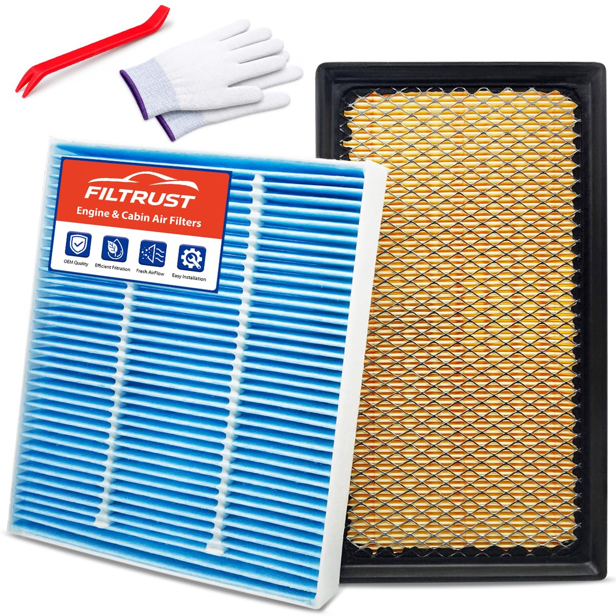 Photo 1 of FILTRUST Cabin and Engine Air Filter