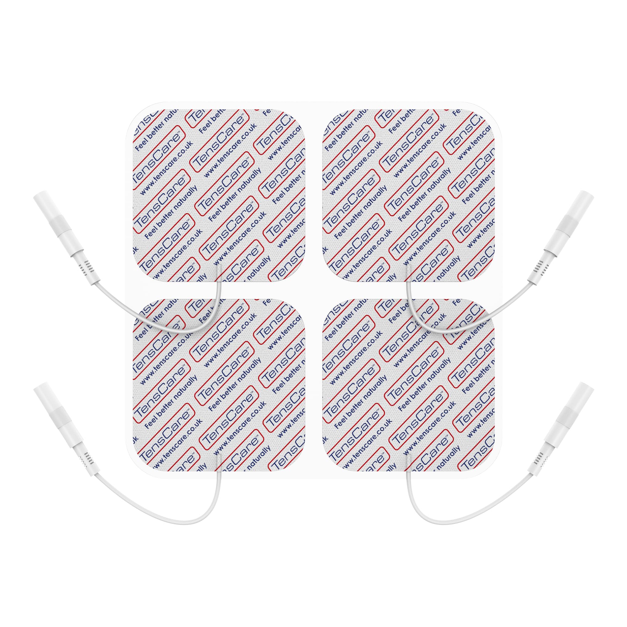 TENScare Lot de 3 paquets de 4 électrodes supérieures 50 x 50 mm