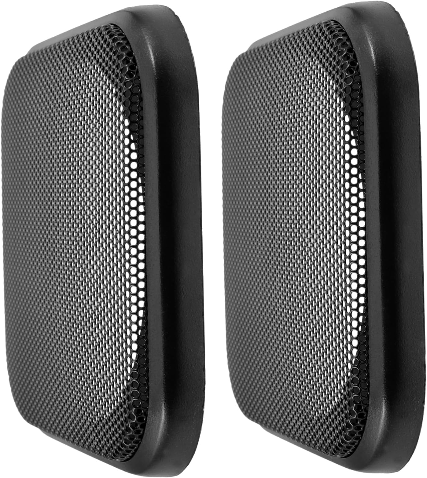 Anneome 2pcs Speaker Grille Car Accessories Speakers Metal Subwoofer Speaker Grills
