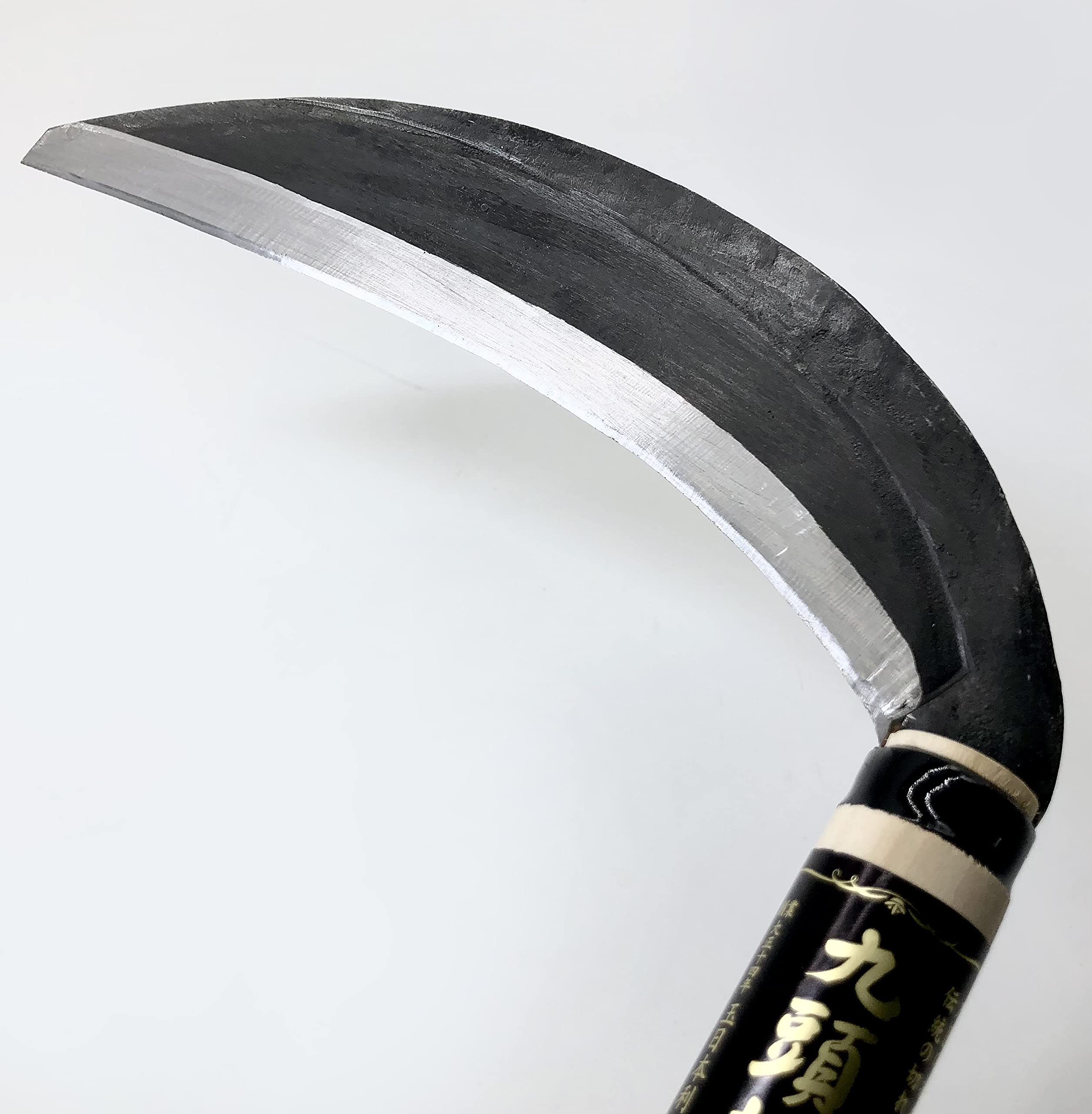 古間の鎌　中型　10本 Amazon | 九頭龍川 風神鎌 中厚 刃渡約210mm 刃重約130g 450mm柄付 | かま