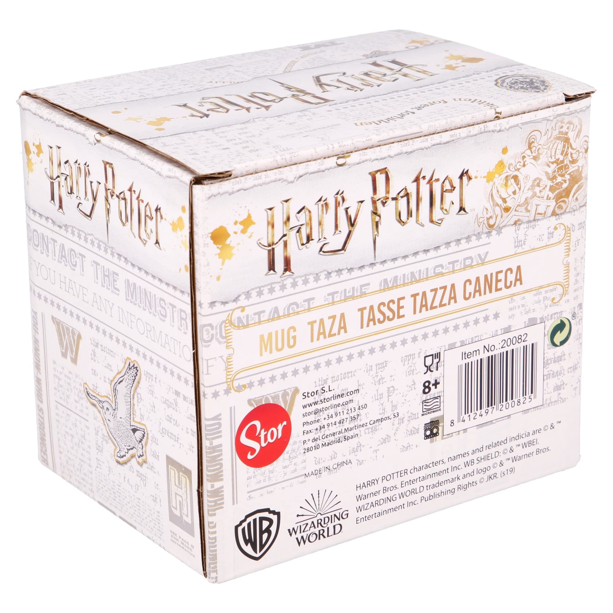 Stor 11oz Ceramic Mug in Harry Potter Gift Box