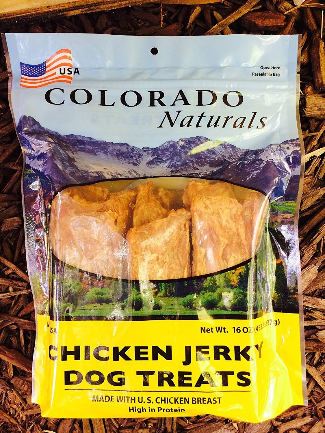 Colorado Naturals - Chicken Jerky Dog Treats, 1 Pound