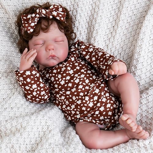 Miniatura 5 de Ropa de muñecas Reborn para niña, ropa de bebé linda para muñecas, ropa de muñeca de moda de 17 a 22 pulgadas, conjunto de accesorios para muñecas