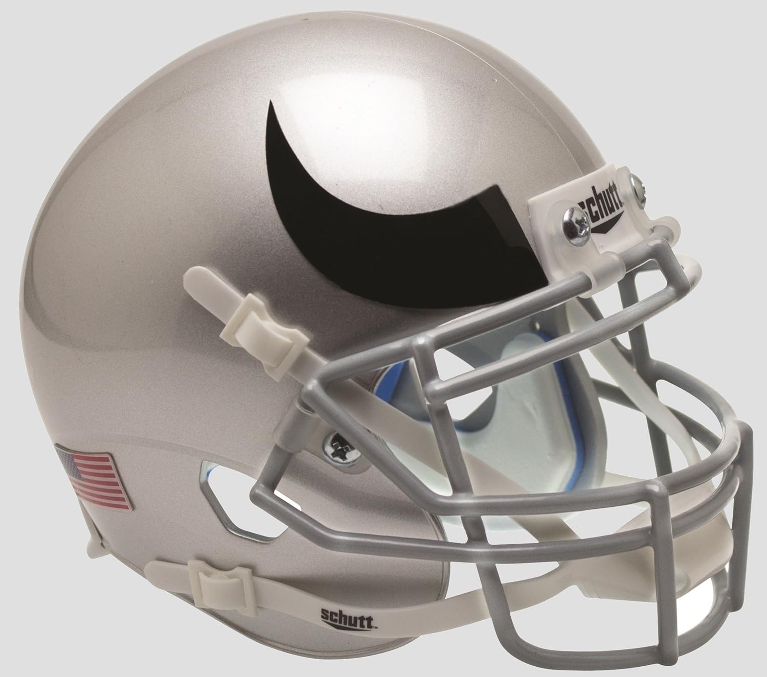 Schutt NCAA Colorado Buffaloes Mini Authentic XP Football Helmet, Horn Silver Alt. 5 : Everything Else