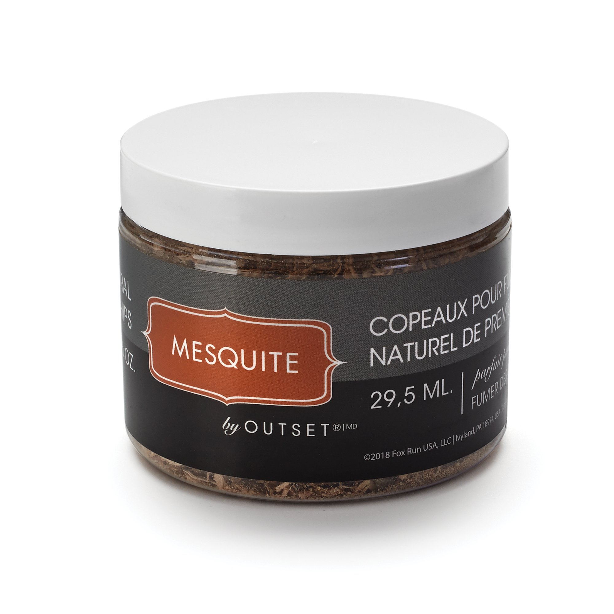 Outset Ofengetrocknete Mesquite Wood Smoking Chips, 170 ml, Braun