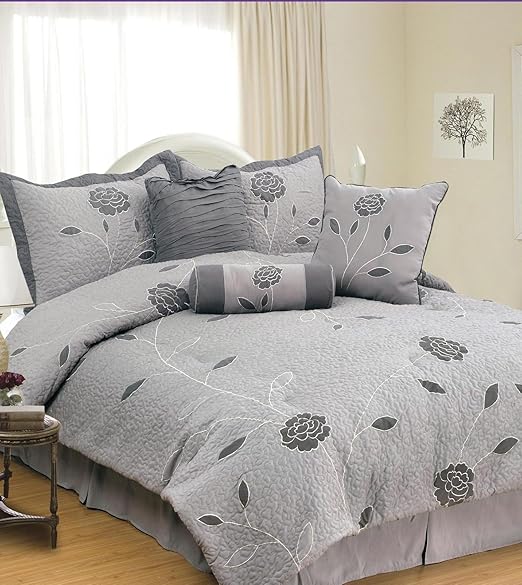 Wellington & Castle Thames 7Piece Comforter Set, Queen