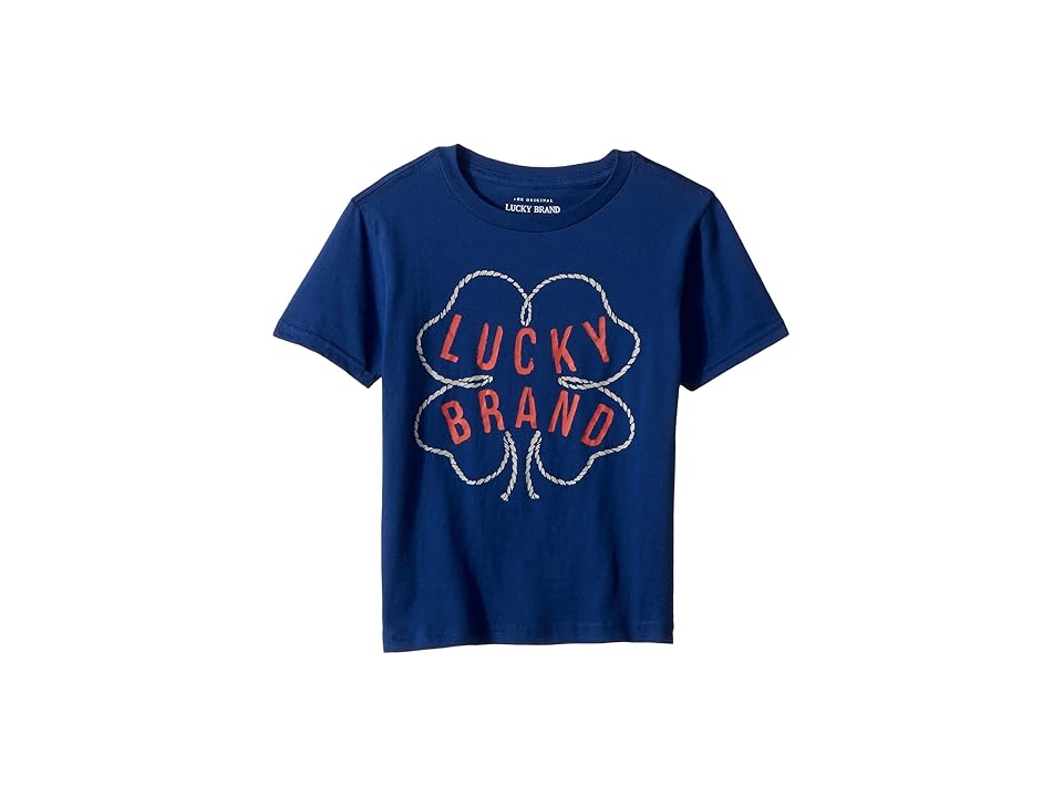 

Lucky Brand Kids Short Sleeve Graphic Tee (Little Kids/Big Kids) (Limoges) Boy's T Shirt