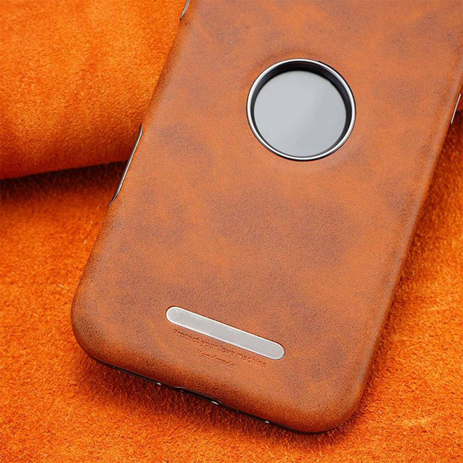 Skórzane etui do iPhone 16/16 Pro/16 Plus/16 Pro Max, magnetyczne, bezprzewodowe etui do ładowania, logo retro, odporne na upadek, etui biznesowe, 16, fioletowe