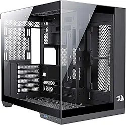 Gabinete Gamer Redragon Wideload Pro - Mid Tower, USB 3.0+2.0, Aquário, Vidro Panorâmico
