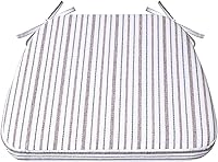 Vista 84 de AAAAAcessories - Cojines para silla en forma de D, 2" de espesor, almohadillas para sillas de comedor con lazos y removibles, cubierta lavable a