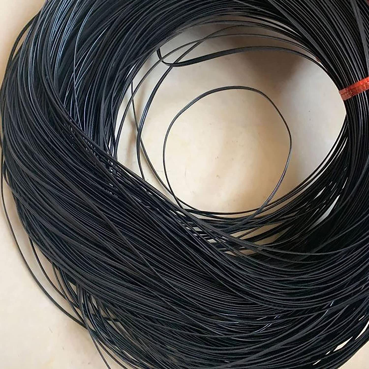 MoreiH Rattan Roll Woven Material Synthetic Weaving Material, 4Mm 500G Plastic Gardenniture Material, for Chair Repair Flower Basket