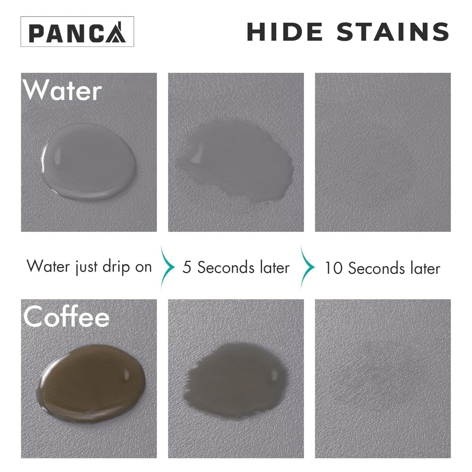 PANCA Dish Drying Kitchen Mat | Large Water Absorbent Utensil Drying Rack Mat | Anti-Slip Kitchen Accessories for Home | Organiser Mat for Sink, Dining Table & Vessel Draining (40x 60 cm) 3