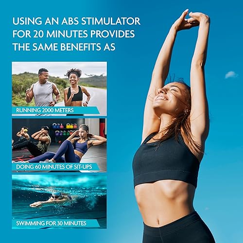 Miniatura 3 de Natural Heals Estimulador de abdominales Tactical X Abs el revolucionario modelo MHD TENS MH-1089 tu respuesta definitiva para el alivio avanzado