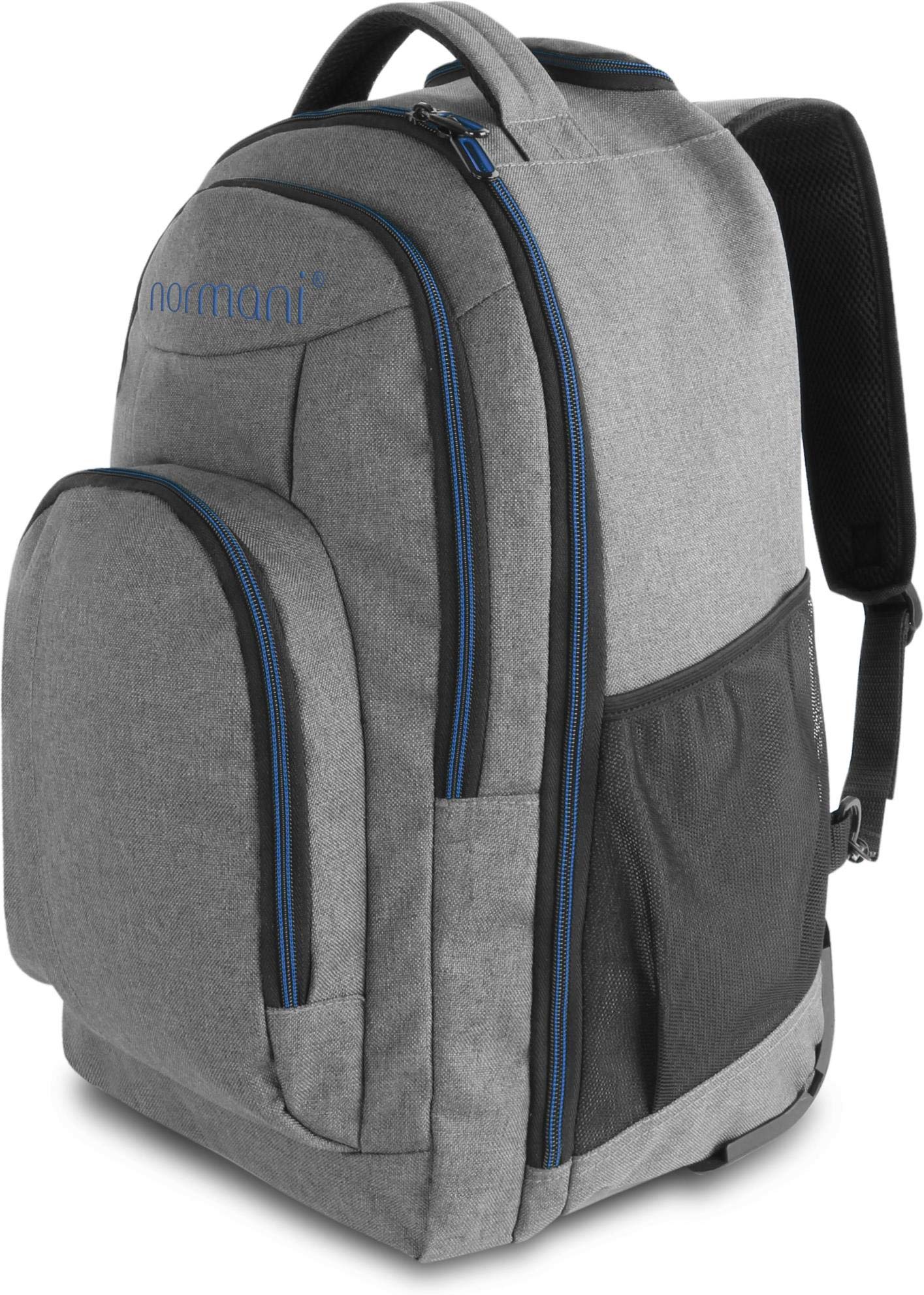 normani Trolley-Rucksack Schulrucksack | Rucksack mit Rollen und Trolleygriff | Handgepäck 30 L