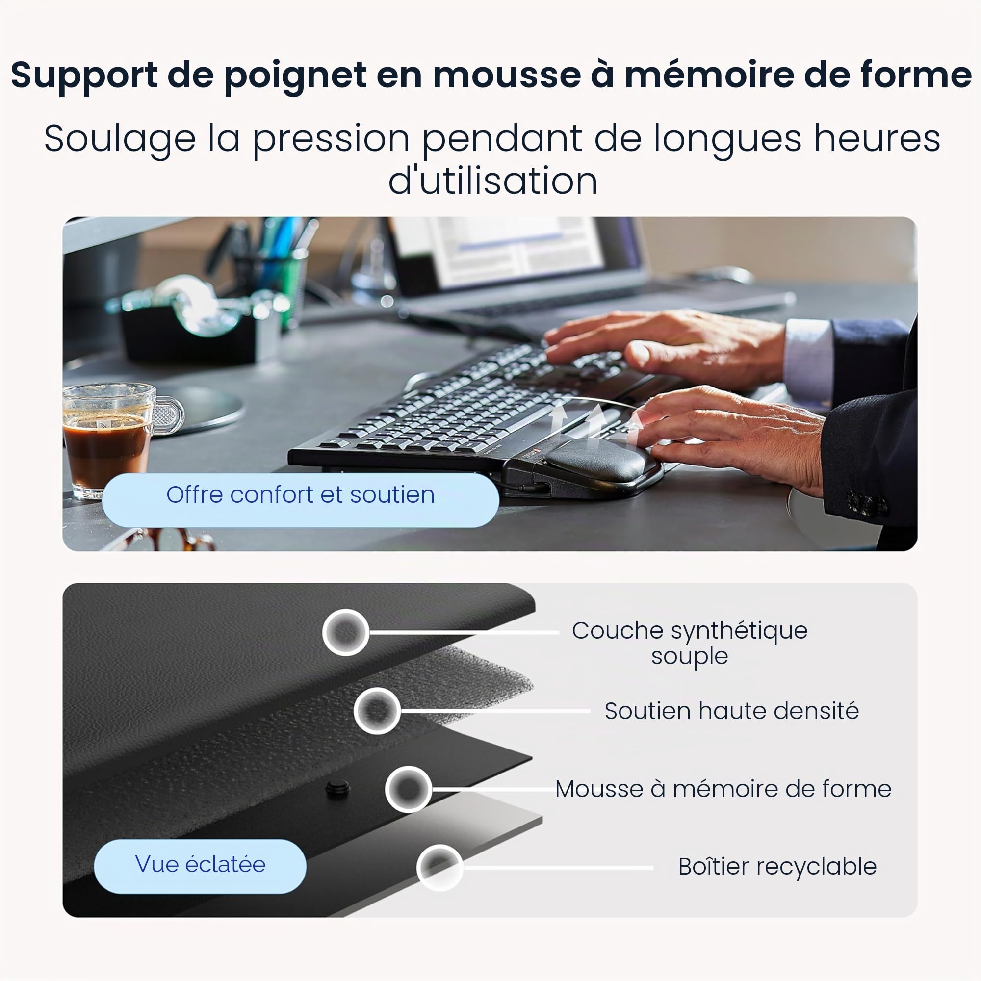 Contour RollerMouse Pro3 Souris Ergonomique TMS, Canal carpien soulagement l’épaule, Pas portée, Pas Saisie, Raccourcis Personnalisables, Vitesse Ajustable, Connexion USB Compatible Mac et PC