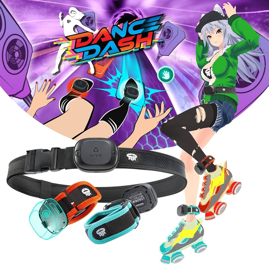 Rebuff Reality Trackstraps for VIVE Ultimate Tracker + Dance Dash