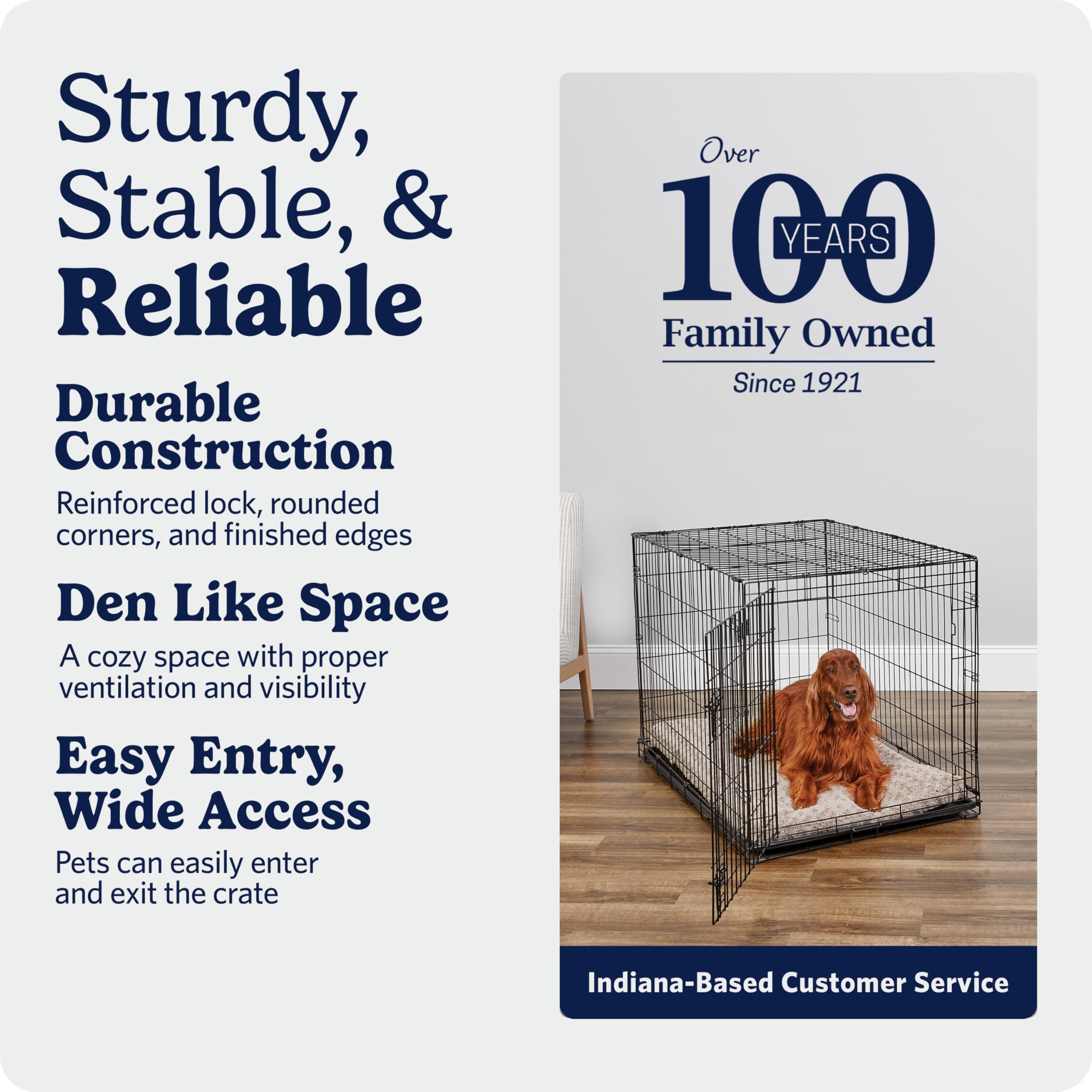 Amazon.com : MidWest Homes for Pets 42-Inch iCrate for Large
